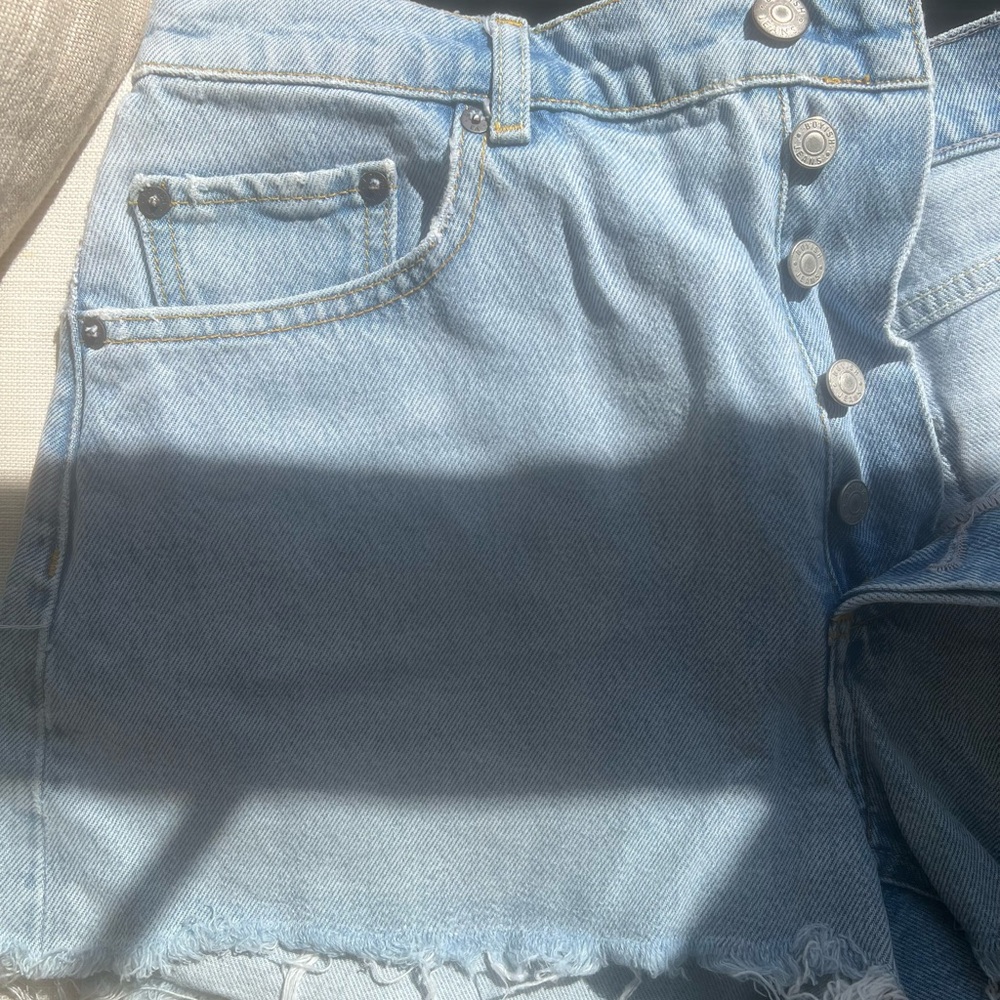 BOYISH DENIM SHORTS